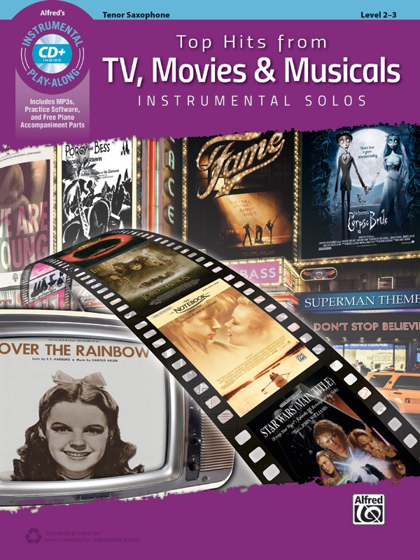 Top Hits from TV, Movies & Musicals (tsax,CD)