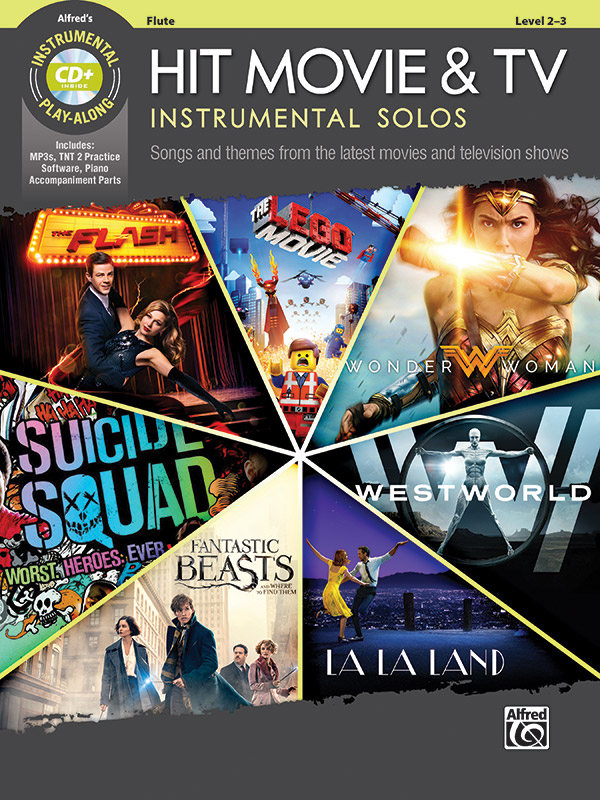 Hit Movie & TV Instrumental Solos (fl,pf+CD)