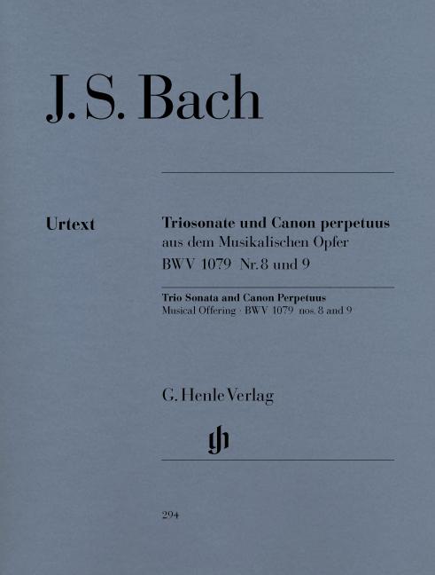 Triosonate,Canon perpetuum BWV 1079/8,9 (vl,fl,bc)