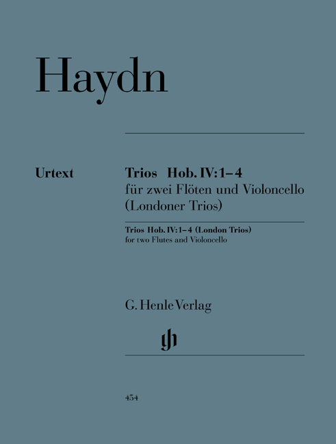 Trios Hob.IV:1-4 (Londoner Trios)(2fl,vc)