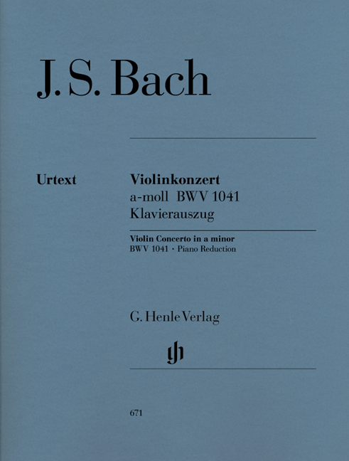 Concerto a BWV 1041 (vl,pf)