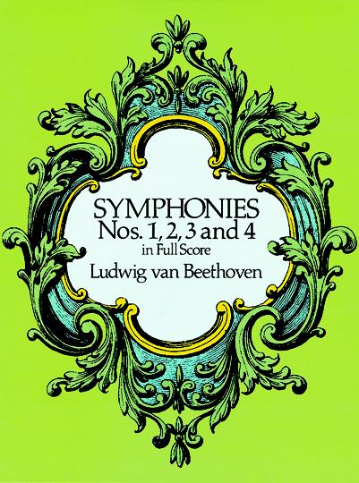 Sinfonies 1-4 (score)