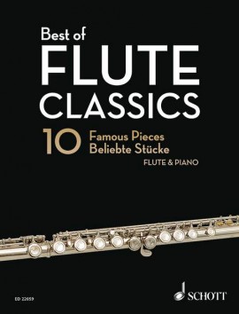 Best of flute classics - 10 famous pieces (fl,pf)