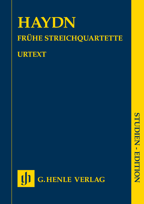 Quartets op 1,2 (2vl,vla,vc)(study score)
