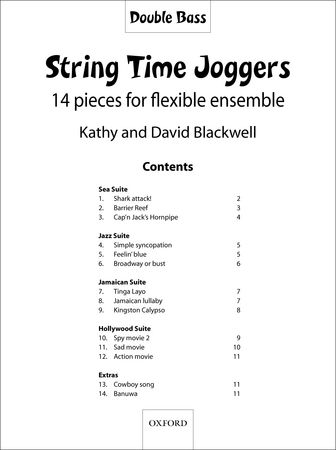 String Time Joggers (str orch)(cb)