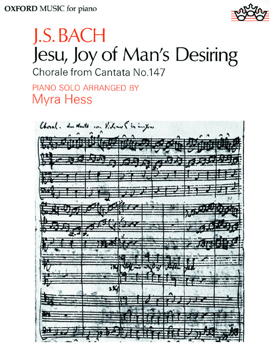 Jesu, Joy of Man's Desiring (Hess)(pf)