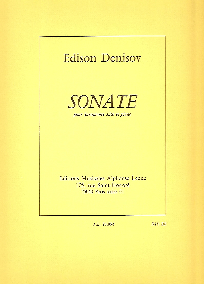 Sonate (sax,pf)
