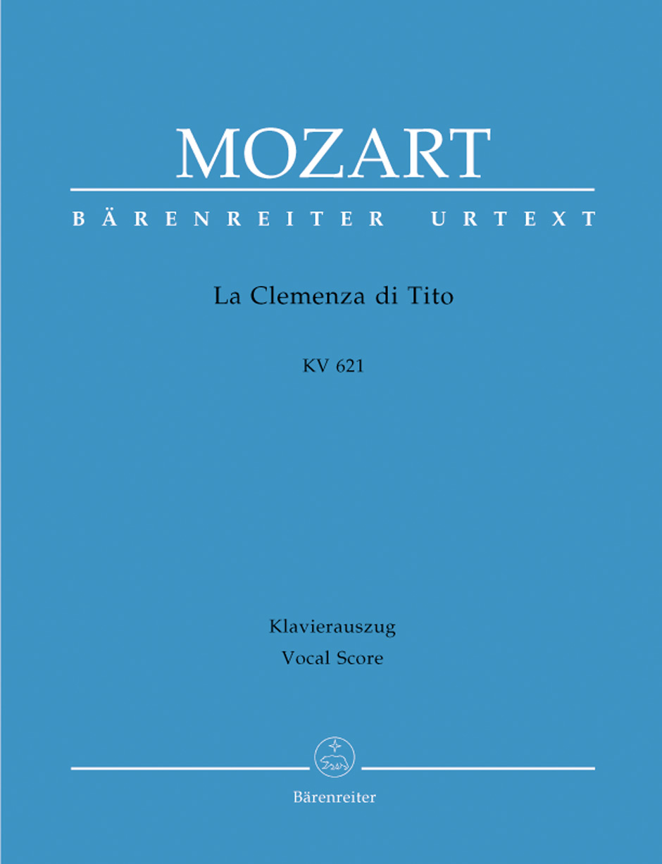Clemenza di Tito KV 621 (vocal score)