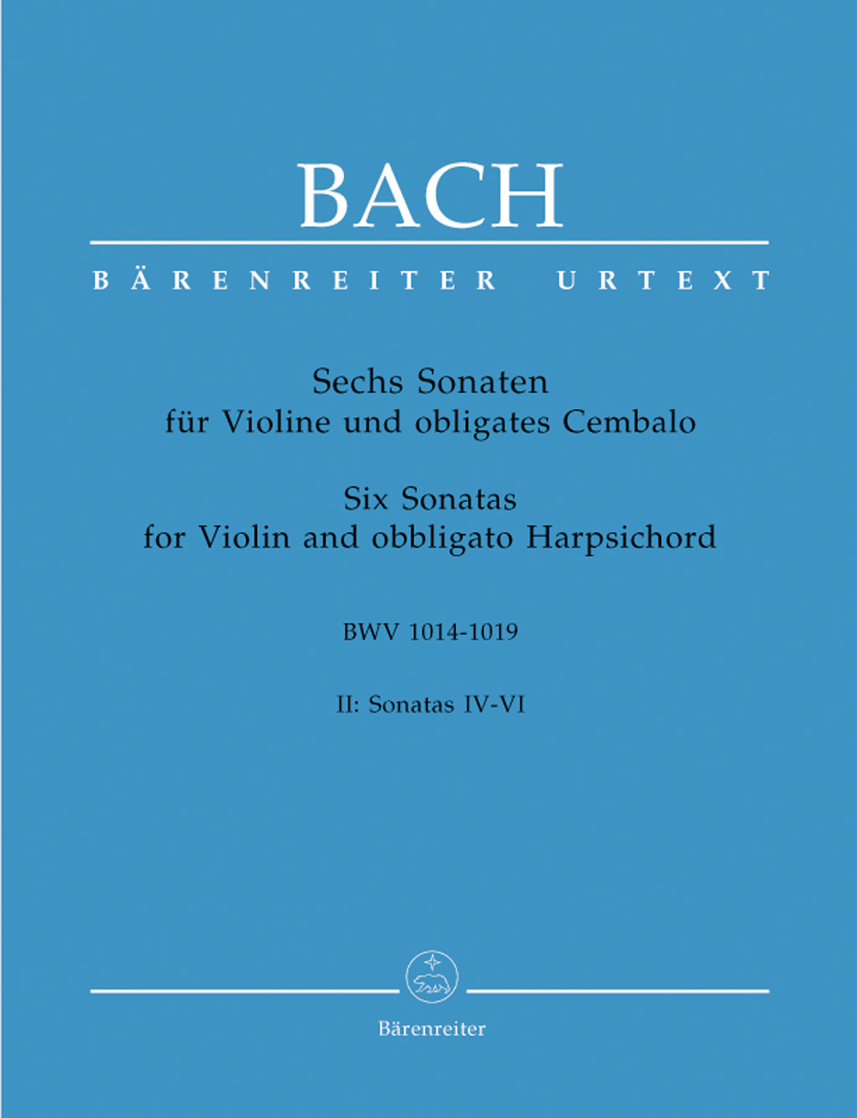 Sonatas 4-6 BWV 1014-1019 (vl,pf)