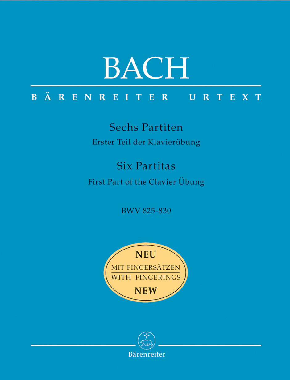 Partiten BWV 825-830 (with fingerings)(NBA)(pf)