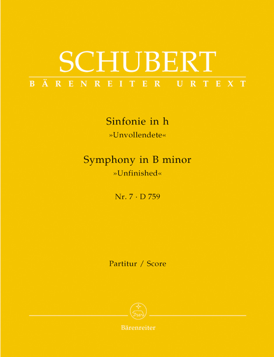 Sinfonie 7 h "Unfinished" D 759 (score)