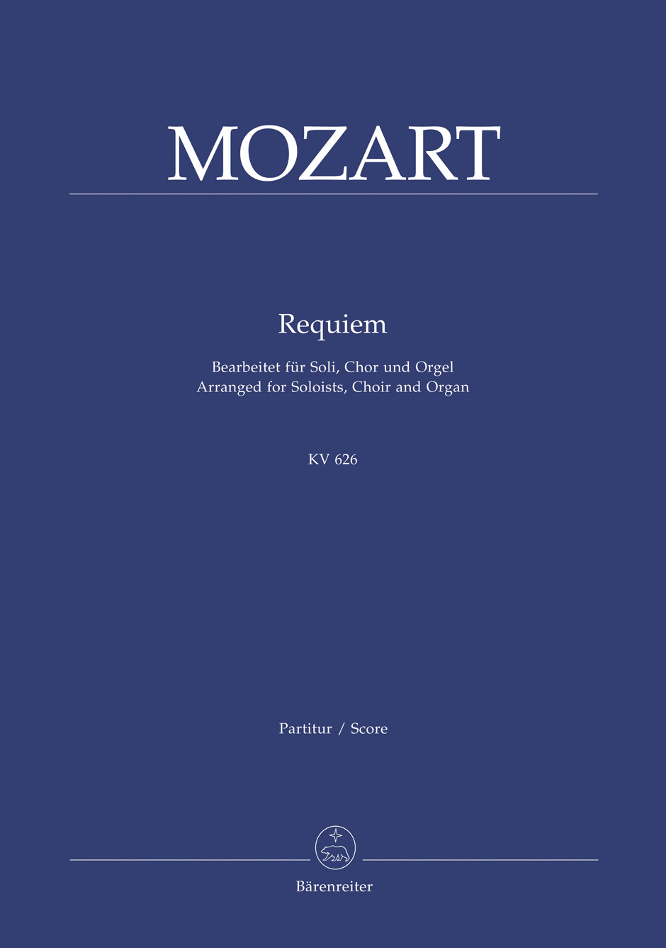 Requiem KV 626 (SATB,soli,org)