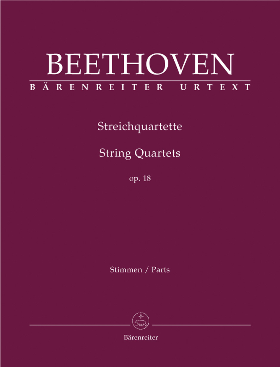 Quartets op 18 (2vl,vla,vc)(parts)