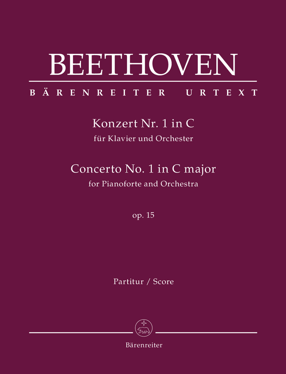 Concerto 1 C op 15 (pf,orch)(score)