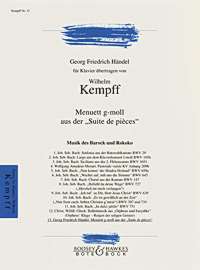Siciliano g aus Flute sonate BWV 1031 (Kempff)(pf)