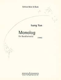 Monolog (1983)(bass cl)