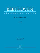 Missa Solemnis op 123 (vocal score)
