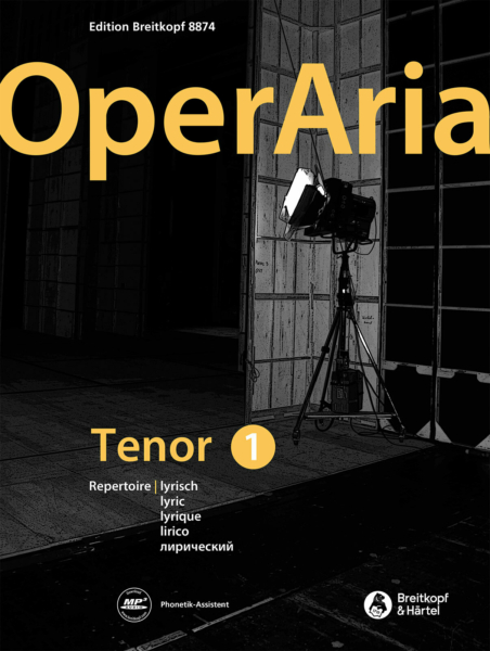 OperAria Tenor 1 - Repertoire, lyric (cto,pf)