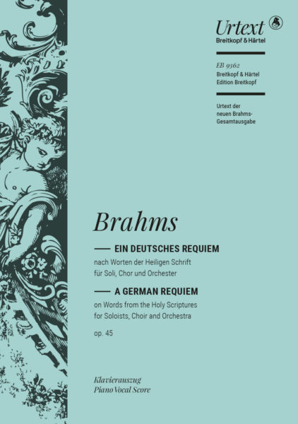 Ein deutsches Requiem op 45 (vocal score)