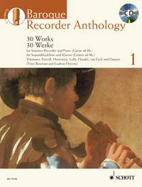 Baroque Recorder Anthology 1 (fd,pf+CD)