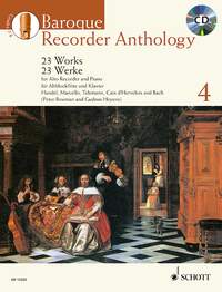 Baroque Recorder Anthology 4 (fda,pf+CD)
