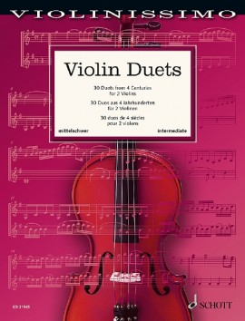 Violin duets - 30 duets from 4 centuries (2vl)