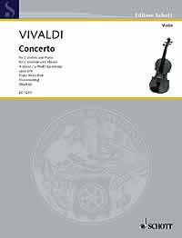 Concerto a op 3/8 RV 522 (Hogwood)(2vl,pf)