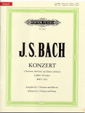 Concerto d BWV 1043 (Oistrah)(2vl,pf)