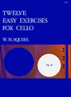 12 Easy Exercises for Cello op 18 (vc)