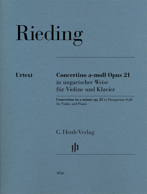 Concertino a op 21 "In ungarischer Weise" (vl,pf)