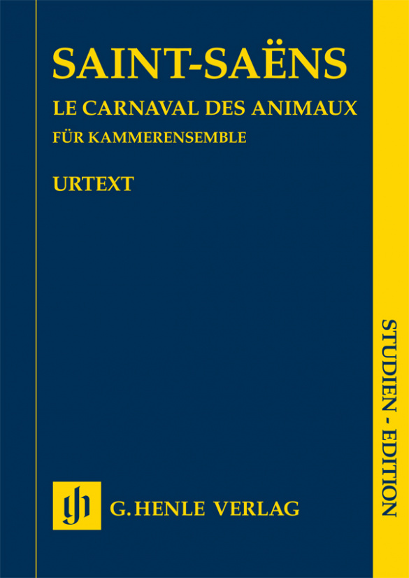 Carnaval des animaux (2pf,2vl,vla,vc,cb,perc,fl+picc,cl)(study score)