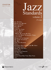 Jazz standards 2 - 25 Songs (cto,pf/gu)