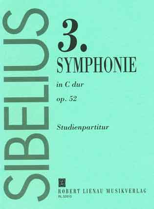 Sinfonia 3 op 52 (study score)