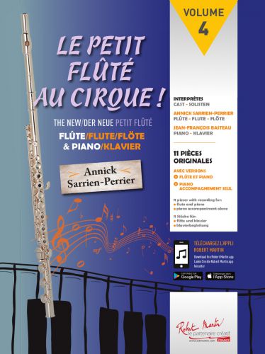 Petit flute 4 - Au Cirque! (Sarrien-Perrier)(fl,pf)