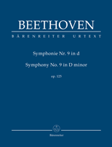 Sinfonie 9 d op 125 (Urtext)(study score)