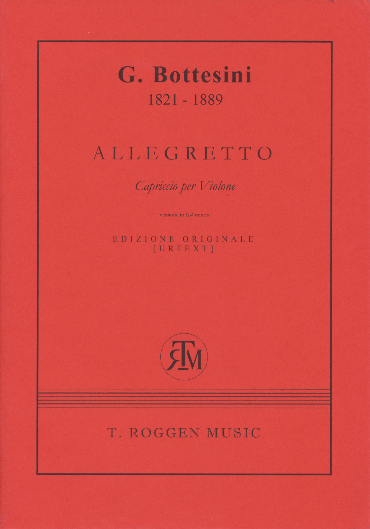 Allegretto (Capriccio per Violone)(cb,pf)