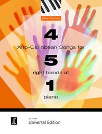 4 Afro-Caribbean Songs for 5 right hands (5ms)