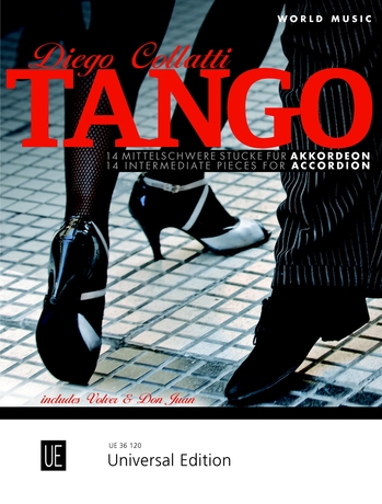 Tango - 14 Intermediate pieces for accordeon (acc)