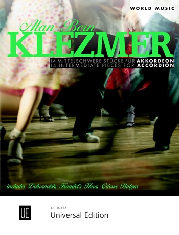 Klezmer - 14 Intermediate pieces for accordeon (acc)
