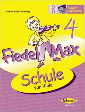 Fiedel Max - Schule 4 Viola (piano accompaniment)