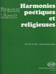 Harmonies poetiques et religieuses (pf)