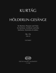 Hölderlin-Gesänge op 35a (bar,trb,tb)