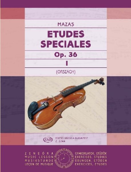 Etudes Speciales op 36/1 (Országh)(vl)