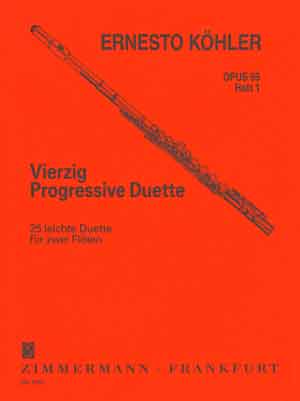 40 Progressive Duette 1 op 55 (2fl)