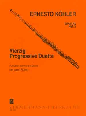 40 Progressive Duette 2 op 55 (2fl)