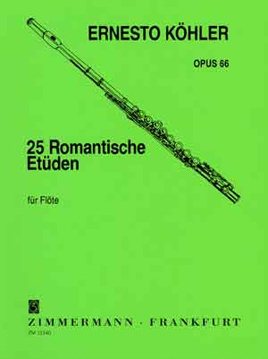 25 Romantische Etüden op 66 (fl)