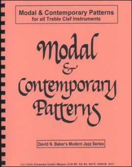 Modal and Contemporary Patterns (treble cleff)