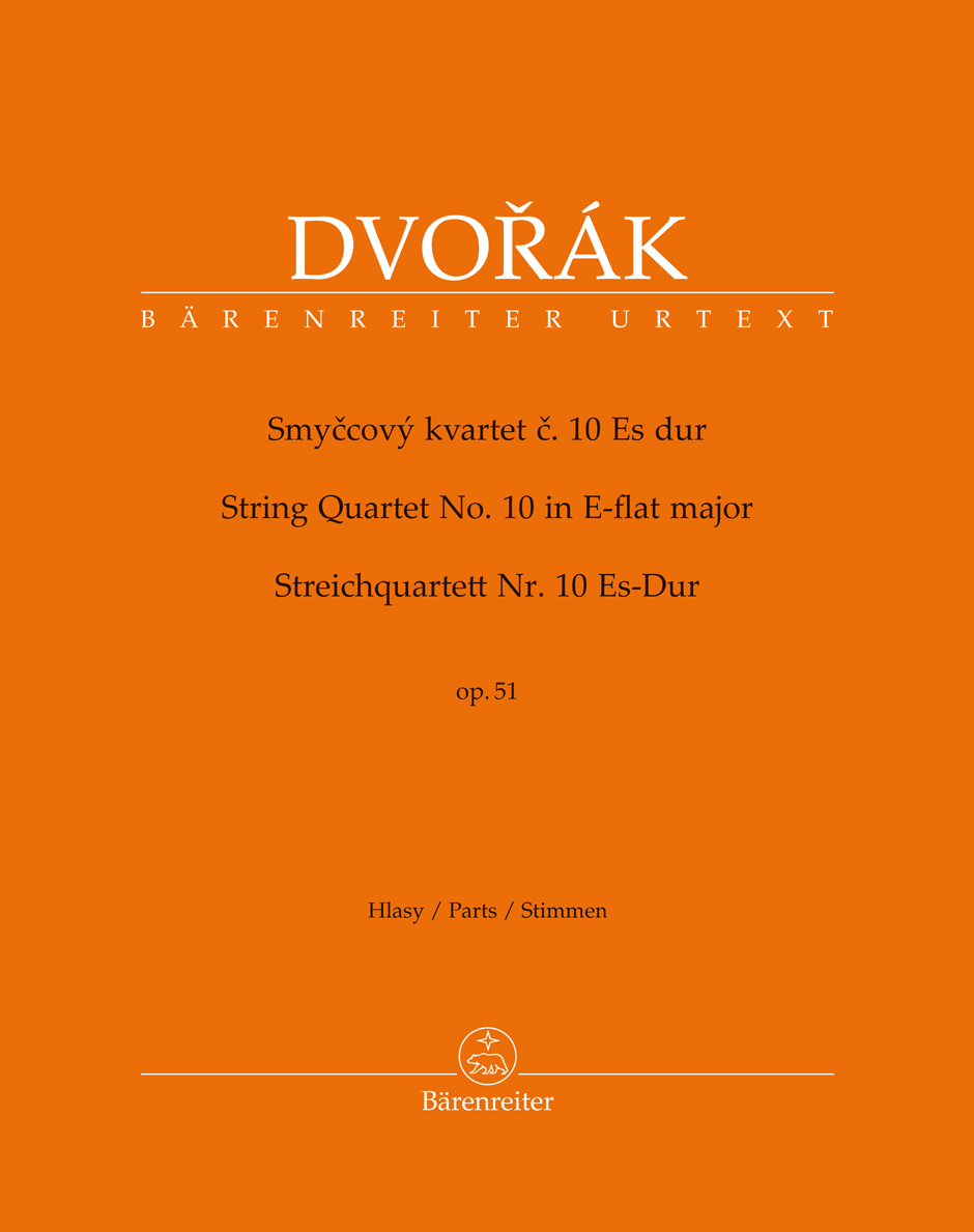 String Quartet no 10 in Es op 51 (2vl,vla,vc)(parts)