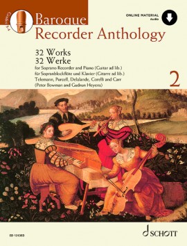 Baroque Recorder Anthology 2 (fd,pf)