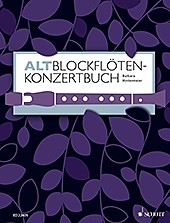 Altblockflöten-Konzertbuch (fda,pf)